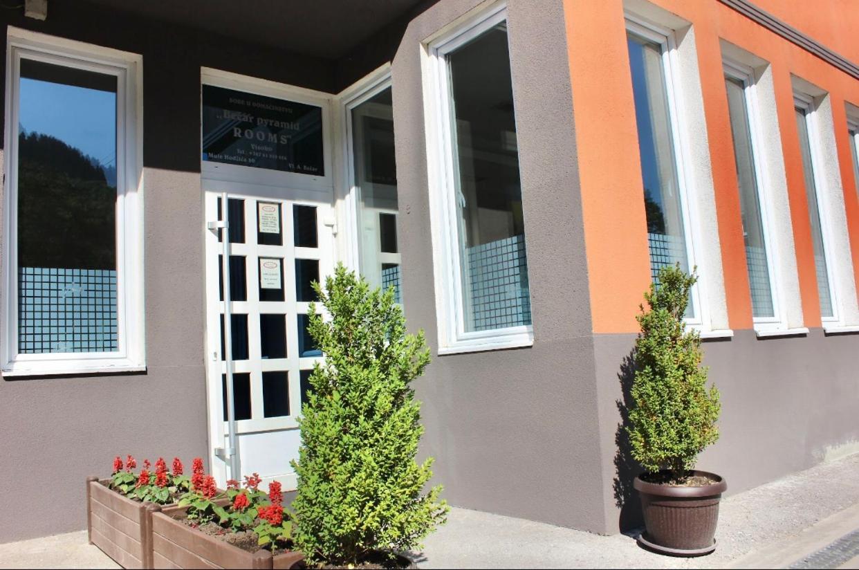 Becar Pyramid Rooms Visoko Ngoại thất bức ảnh